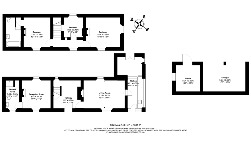 Batch Farm, Cockshutford - Floorplan