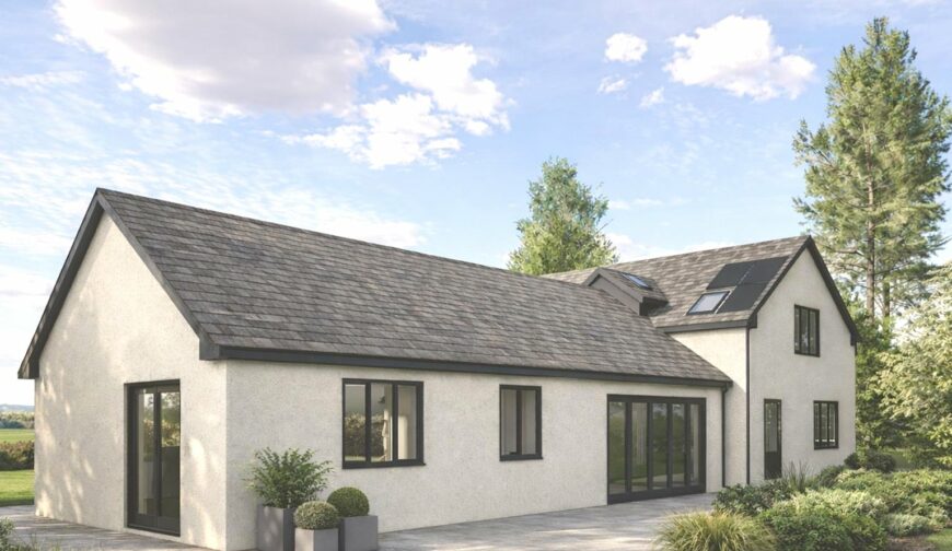 Brookside Bungalow., Condover - CGI image