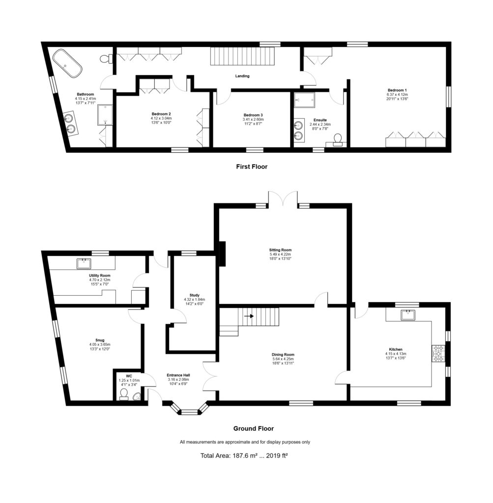 The Old Post Office, Bradley - Floorplan