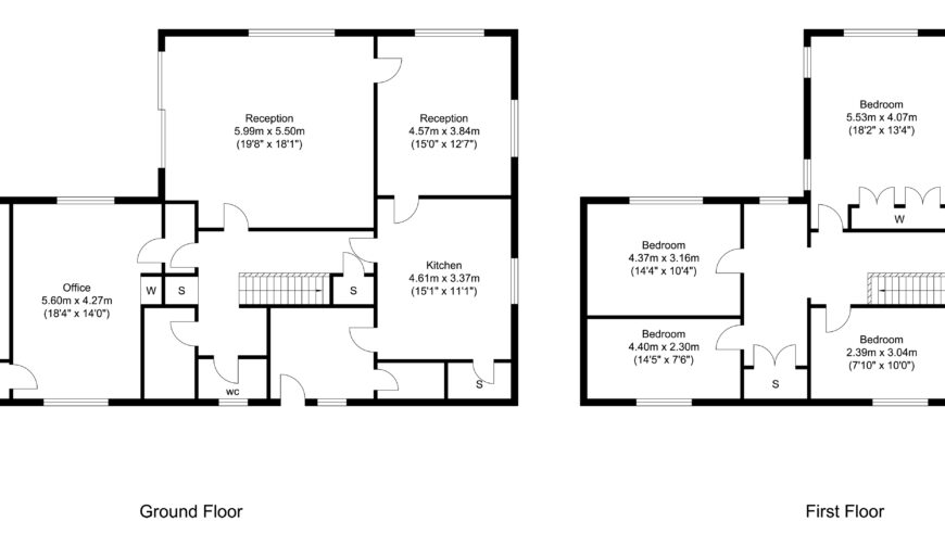 The Vicarage, Tong - Floorplan