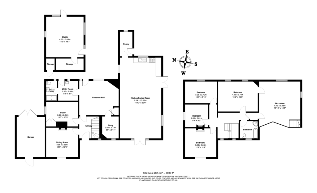 Old School House, Lingen - Floorplan