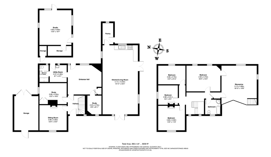 Old School House, Lingen - Floorplan