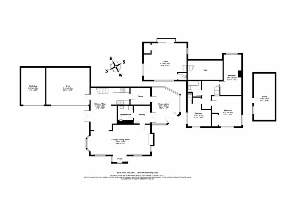 Manor Farm Cottage, Abdon - Floorplan