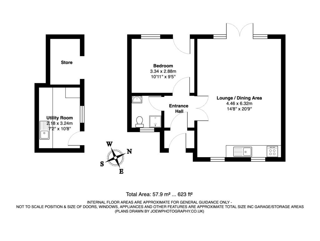 Batch Chapel, Cockshutford - Floorplan