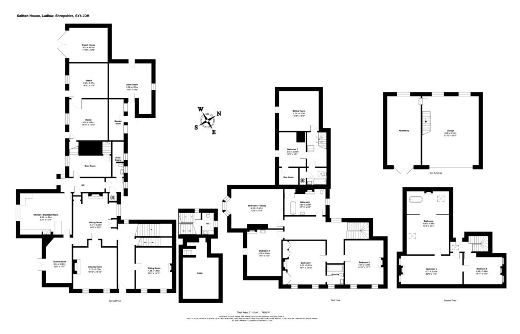 Seifton House, Seifton - Floorplan