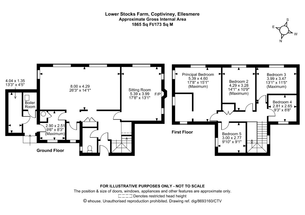 Lower Stocks Farm, Coptiviney - Floorplan