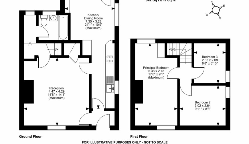 1 Upton Magna - Floorplan