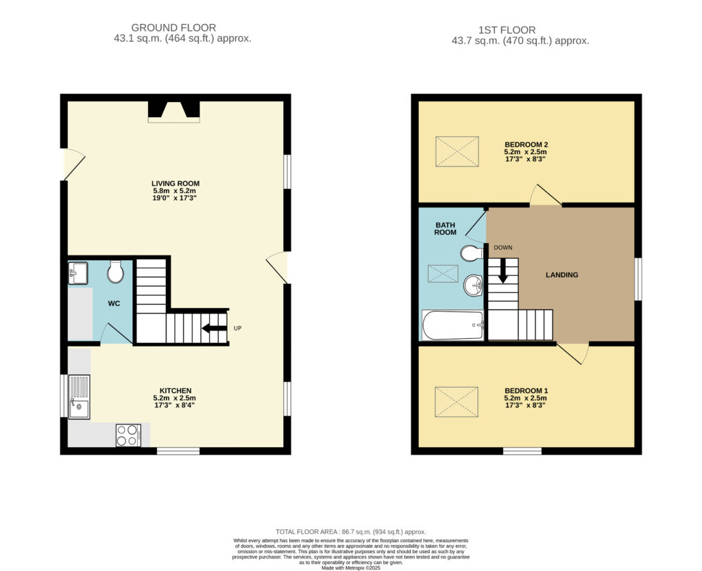 Llwyngwrgan Stables, Llanafanfawr - Floorplan