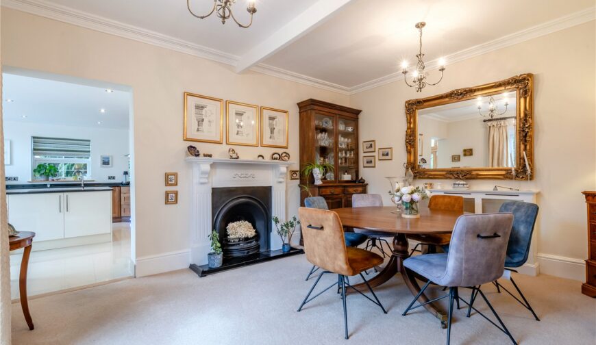 The Mount, Shrewsbury Road - Dining Room