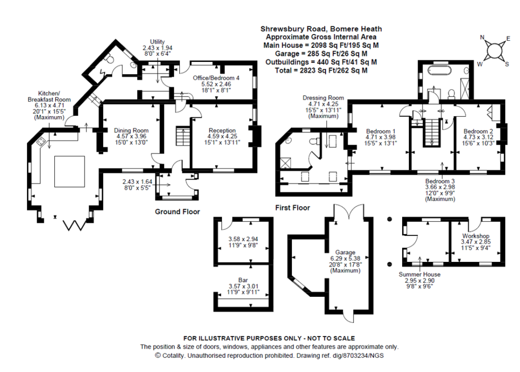The Mount, Shrewsbury Road - Floorplan