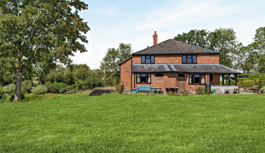 The Homestead, Coton - Rear
