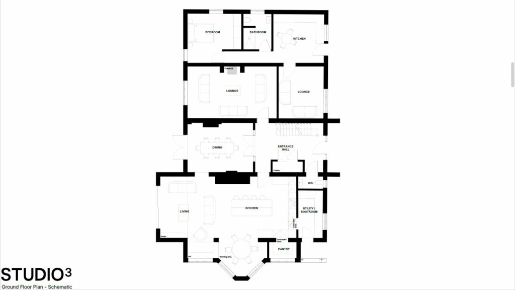 The Homestead, Coton - Concept Floorplan