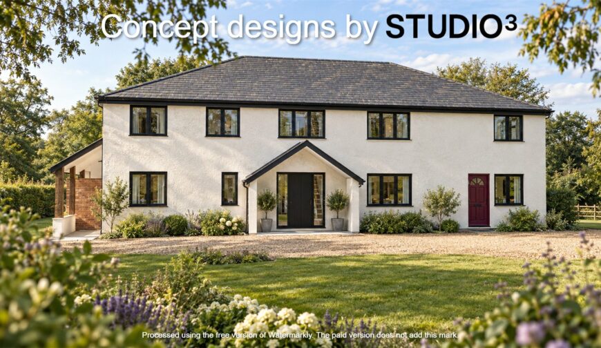 The Homestead, Coton - CGI Image
