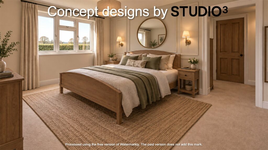 The Homestead, Coton - CGI Image