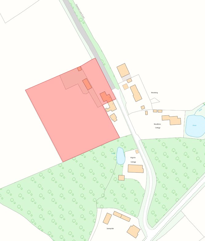 1 Shawmans Lane - Map