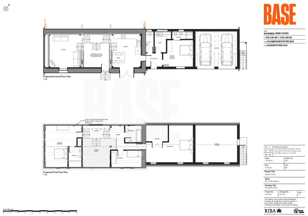 Tyddyn Cynar Barn, Llansilin - Proposed Floorplan