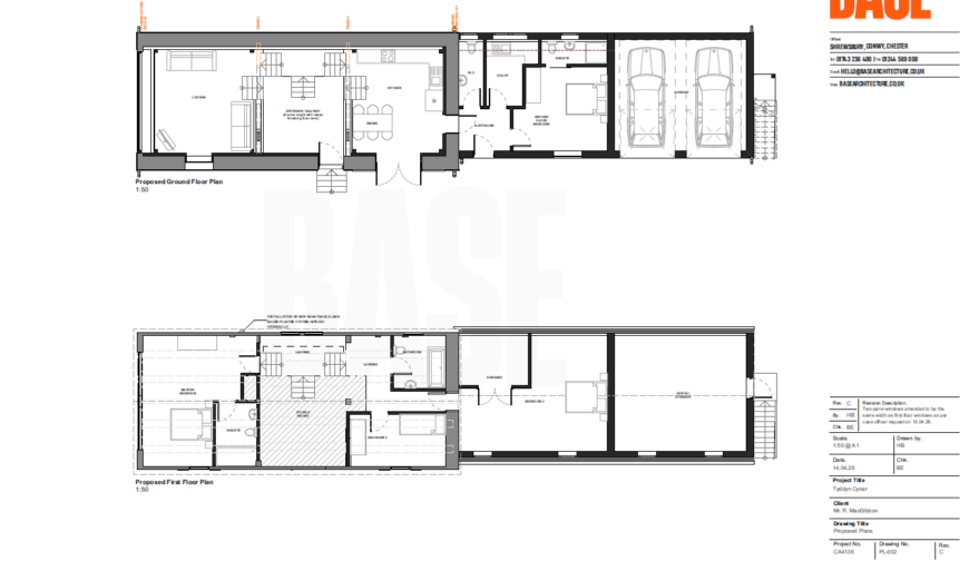 Tyddyn Cynar Barn, Llansilin - Proposed Floorplan