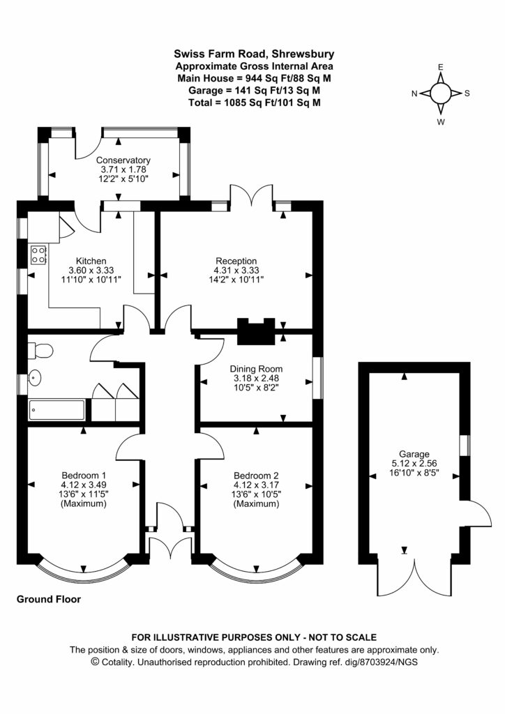 14 Swiss Farm Road - Floorplan