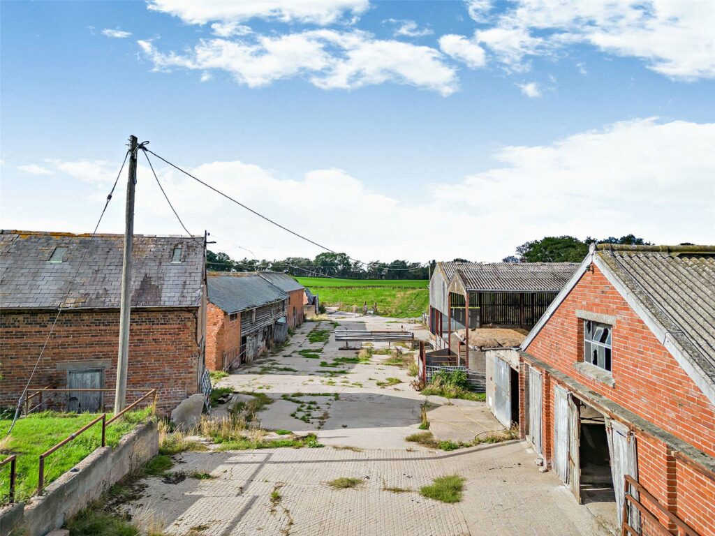 Lower Stocks Farmhouse & Buildings, Coptiviney - Yard
