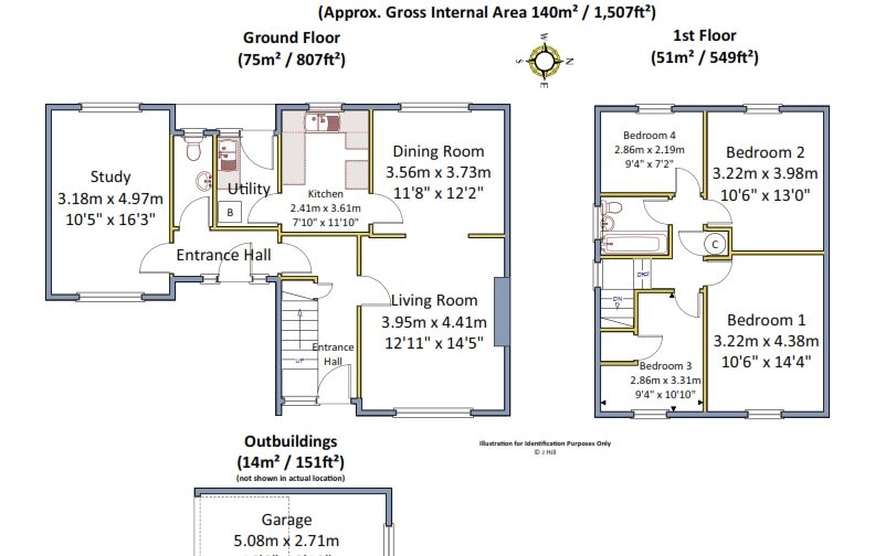 1 Spencer Drive - Floorplan
