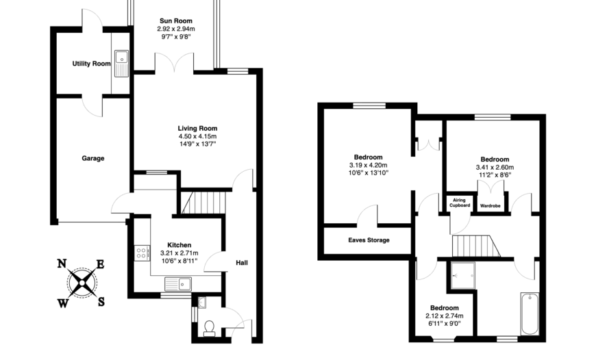 Motte Cottage, St. Marys Walk - Floorplan