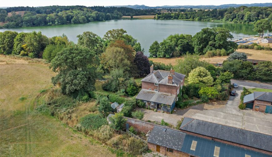 Spunhill House, Whitemere - Ariel