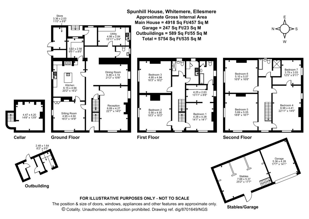 Spunhill House, Whitemere - Floorplan