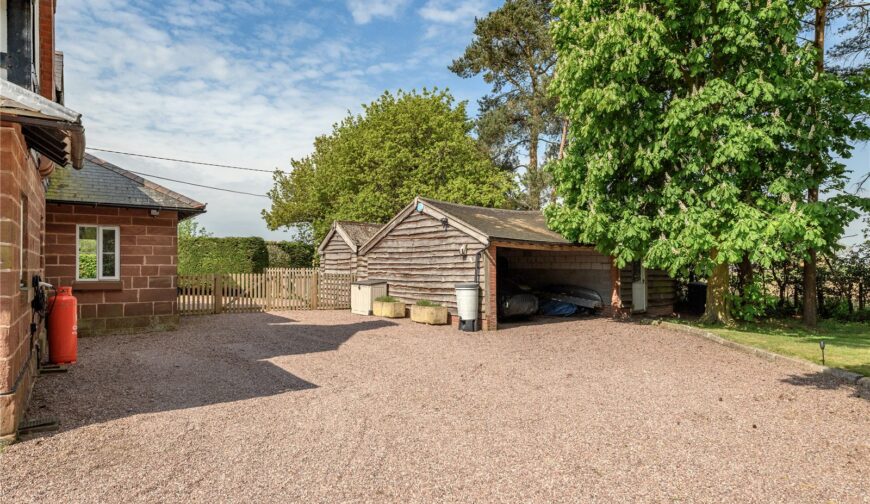 Hinstock Hall Lodge, Hatton Road - Outbuildings