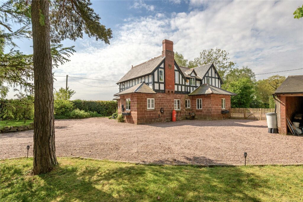Hinstock Hall Lodge, Hatton Road - Rear Aspect