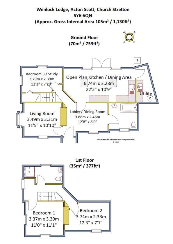 Wenlock Lodge - Floorplan